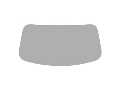 Window Tint Pre-Cut Kit; 1-Piece Internal Windshield Default Outline; 50% Light (15-23 Mustang Convertible)