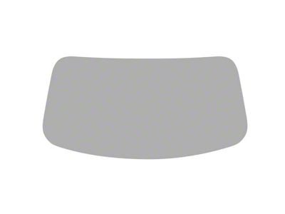 Window Tint Pre-Cut Kit; 1-Piece Internal Windshield Default Outline; 50% Light (15-23 Mustang Fastback)
