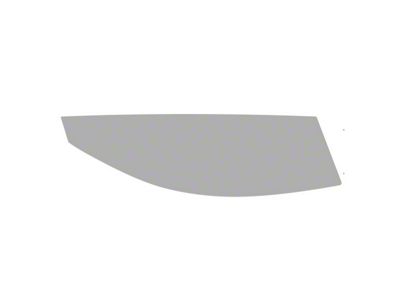 Window Tint Pre-Cut Kit; Front Driver Side Roll-Up; 25% Medium (15-23 Mustang Fastback)