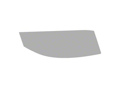 Window Tint Pre-Cut Kit; Front Driver Side Roll-Up; 25% Medium (10-14 Mustang Convertible)