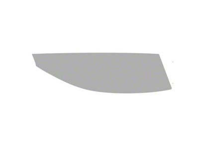 Window Tint Pre-Cut Kit; Front Driver Side Roll-Up; 50% Light (15-23 Mustang Convertible)