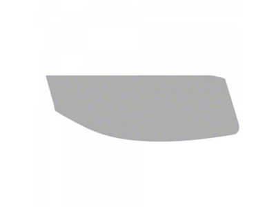Window Tint Pre-Cut Kit; Front Driver Side Roll-Up; 50% Light (10-14 Mustang Coupe)