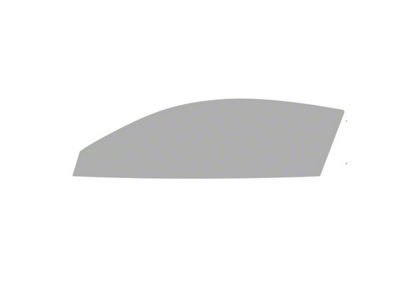 Window Tint Pre-Cut Kit; Front Passenger Side Roll-Up; 25% Medium (15-23 Mustang Fastback)