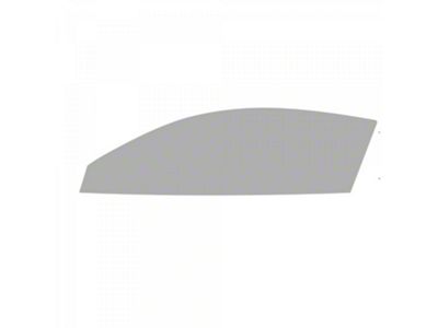 Window Tint Pre-Cut Kit; Front Passenger Side Roll-Up; 50% Light (15-23 Mustang Fastback)