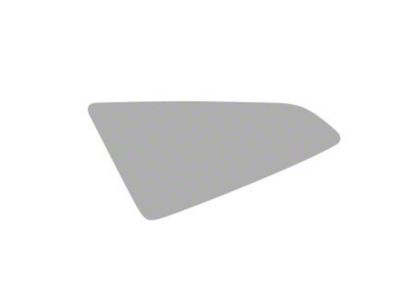 Window Tint Pre-Cut Kit; Rear Driver Side Quarter; 50% Light (15-23 Mustang Fastback)