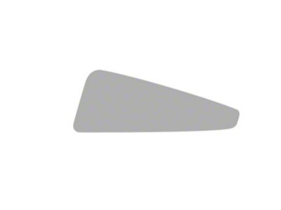 Window Tint Pre-Cut Kit; Rear Passenger Side Quarter; 25% Medium (10-14 Mustang Coupe)