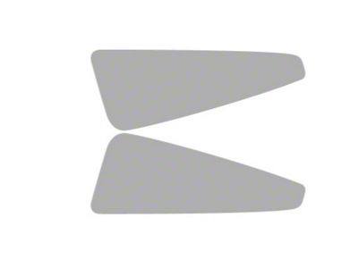Window Tint Pre-Cut Kit; Rear Quarters; 50% Light (10-14 Mustang Coupe)