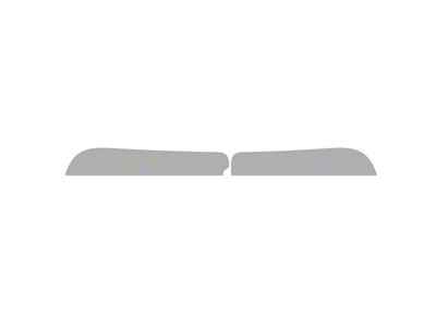 Window Tint Pre-Cut Kit; Windshield Eyebrow with 1 Camera; 25% Medium (15-23 Mustang Convertible)