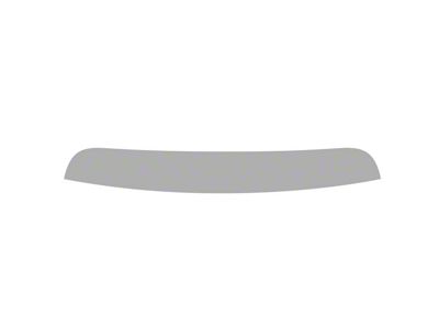 Window Tint Pre-Cut Kit; Windshield Eyebrow Default Outline; 25% Medium (15-23 Mustang Fastback)
