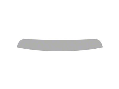 Window Tint Pre-Cut Kit; Windshield Eyebrow Default Outline; 50% Light (15-23 Mustang Convertible)