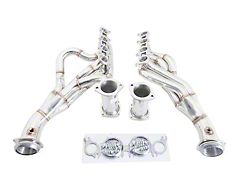 XForce 1-7/8 x 3-Inch Long Tube Headers with High Flow Metallic Catalytic Converters (15-17 Mustang GT)