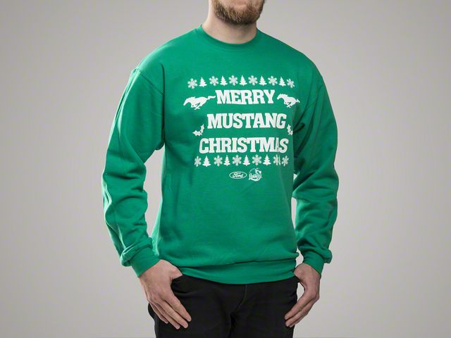 Merry Mustang Christmas Sweatshirt