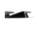 5-Vent Style Quarter Window Louvers; Gloss Black (15-23 Mustang Fastback)