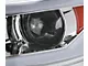 LED Bar Projector Headlights; Chrome Housing; Clear Lens (15-17 Mustang; 18-22 Mustang GT350, GT500)