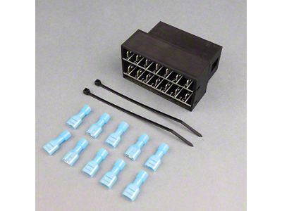 New Vintage USA FTG Series SNAP-ADAPT Plug-and Play Gauge Wiring Kit; 14-Pin (79-86 Mustang)