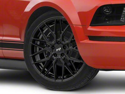 Niche Gamma Gloss Black Wheel; 20x9 (05-09 Mustang)