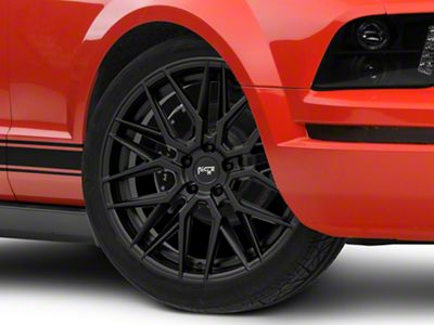 Niche Gamma Matte Black Wheel; 20x9 (05-09 Mustang)