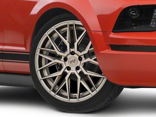 Niche Gamma Matte Bronze Wheel; 20x9 (05-09 Mustang)