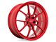 Niche Kanan Brushed Candy Red Wheel; 20x8.5 (05-09 Mustang)