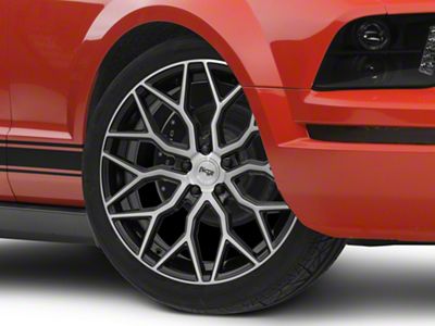 Niche Mazzanti Gloss Black Wheel; 20x9; 35mm Offset (05-09 Mustang)