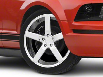 Niche Milan Chrome Wheel; 20x8.5; 35mm Offset (05-09 Mustang)