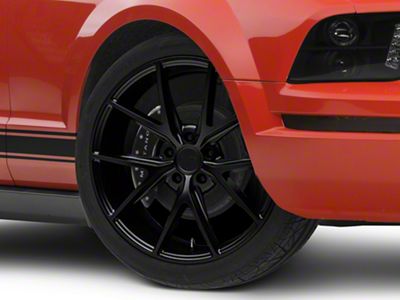 Niche Misano Matte Black Wheel; 20x10 (05-09 Mustang)