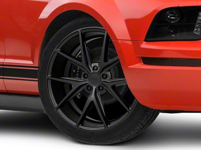 Niche Misano Matte Black Wheel; 20x9; 35mm Offset (05-09 Mustang)