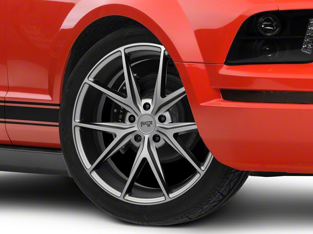 Niche Misano Matte Gunmetal Wheel; 20x9 (05-09 Mustang)