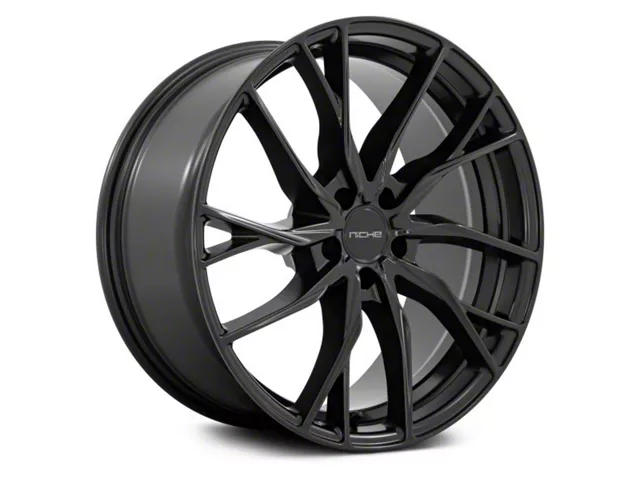 Niche Novara Matte Black Wheel; 20x9 (05-09 Mustang)