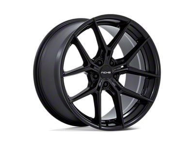 Niche Prodigy 5 Matte Black Wheel; 18x9.5; 25mm Offset (05-09 Mustang)