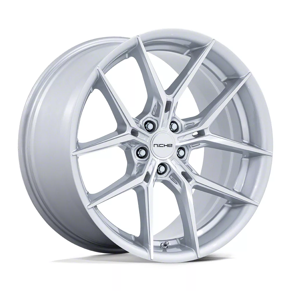 Big Baller Brand Mustang Z05 Silver with Brushed Face Wheel Big Baller Brand Mustang Z05 Silver with Brushed Face Wheel