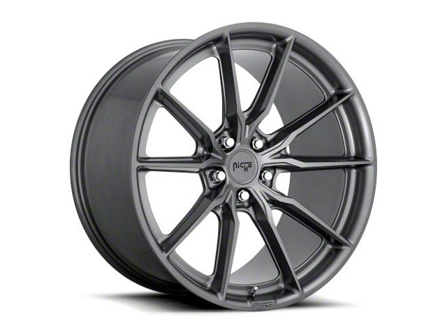 Niche Rainier Matte Anthracite Wheel; 20x9 (05-09 Mustang)