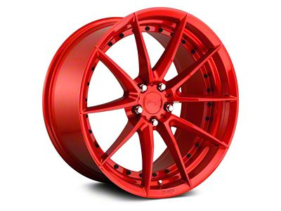 Niche Sector Candy Red Wheel; 20x9; 35mm Offset (05-09 Mustang)