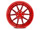 Niche Sector Candy Red Wheel; 20x9 (05-09 Mustang)