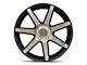Niche Verona Matte Black Machined Wheel; 19x8.5 (05-09 Mustang)