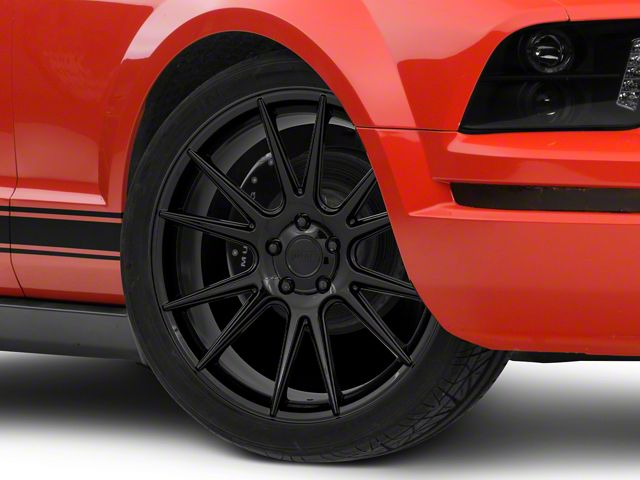 Niche Vicenza Gloss Black Wheel; 20x10 (05-09 Mustang)