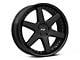 Niche Altair Gloss Black with Matte Black Lip Wheel; Rear Only; 20x10.5 (06-10 RWD Charger)