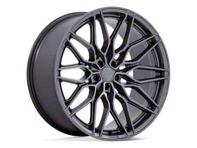 Niche Calabria 5 Matte Gunmetal Wheel; 22x9; 15mm Offset (06-10 RWD Charger)