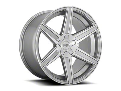 Niche Carina Anthracite and Brushed Tinted Clear Wheel; Rear Only; 20x10.5 (06-10 RWD Charger)