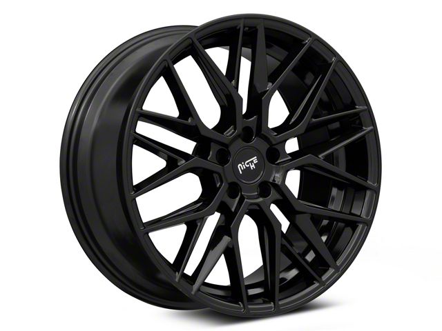 Niche Gamma Gloss Black Wheel; Rear Only; 20x10.5 (06-10 RWD Charger)