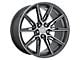 Niche Gemello Gloss Anthracite Machined Wheel; 20x9 (06-10 RWD Charger)