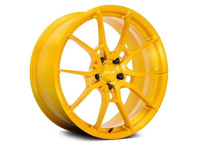 Niche Kanan Brushed Candy Gold Wheel; Rear Only; 20x10 (06-10 RWD Charger)