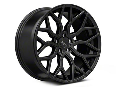 Niche Mazzanti Matte Black Wheel; Rear Only; 20x10.5 (06-10 RWD Charger)