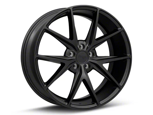 Niche Misano Matte Black Wheel; 20x9 (06-10 RWD Charger)