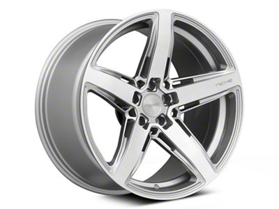 Niche Teramo Anthracite Brushed Face Tint Clear Wheel; Rear Only; 20x11; 20mm Offset (06-10 RWD Charger)