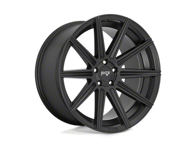 Niche Tifosi Matte Black Wheel; 20x9 (06-10 RWD Charger)