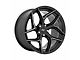 Niche Torsion Gloss Black Milled Wheel; 20x9 (06-10 RWD Charger)
