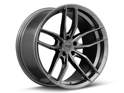 Niche Vosso Matte Anthracite Wheel; 18x8 (06-10 RWD Charger)