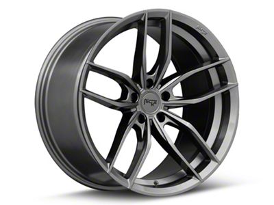 Niche Vosso Matte Anthracite Wheel; 20x9; 18mm Offset (06-10 RWD Charger)