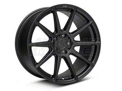 Niche Essen Matte Black Wheel; Rear Only; 20x10.5; 35mm Offset (10-15 Camaro)